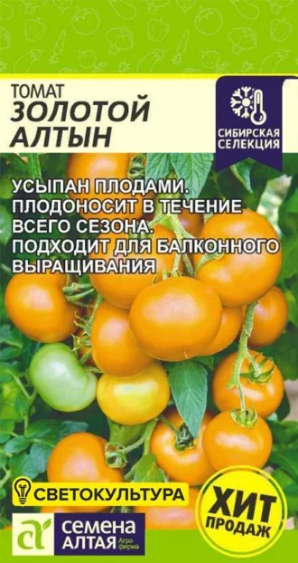 Томат Золотой Алтын фото