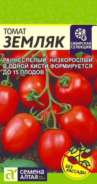 Томат Земляк Семена Алтая