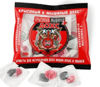 Дохс Брикеты от Крыс и Мышей ФОТО